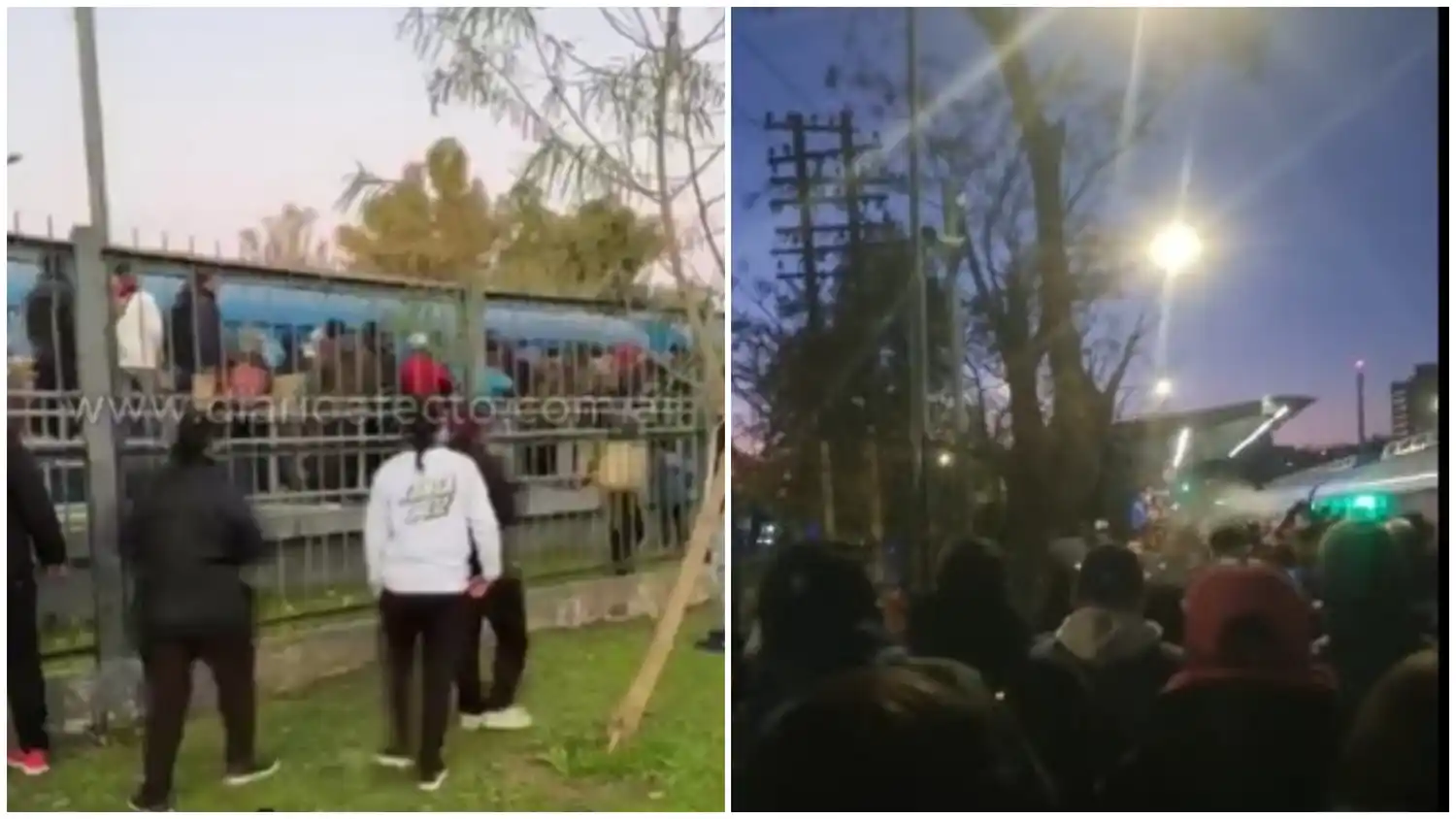 Impactante video en San Miguel: un enfrentamiento en el Tren San Martín dejó a un pasajero herido de bala