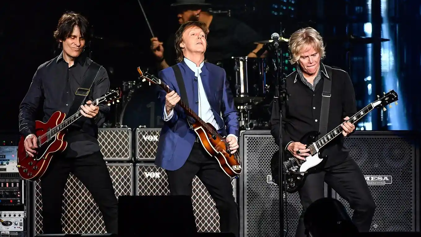 Paul McCartney comenzó la gira, que lo traerá a la Argentina