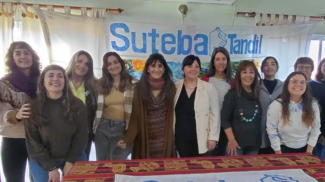 Asumieron los integrantes de la nueva comisión directiva de Suteba Tandil.