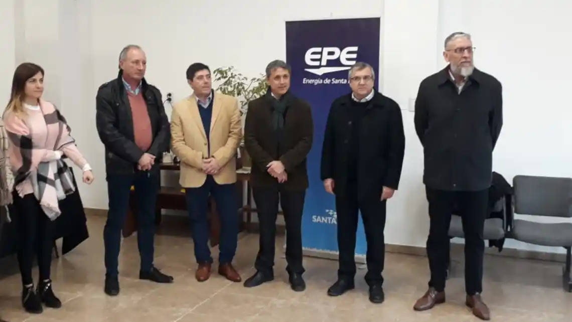 La EPE inauguró una nueva oficina comercial sobre la Ruta Provincial Nº 1