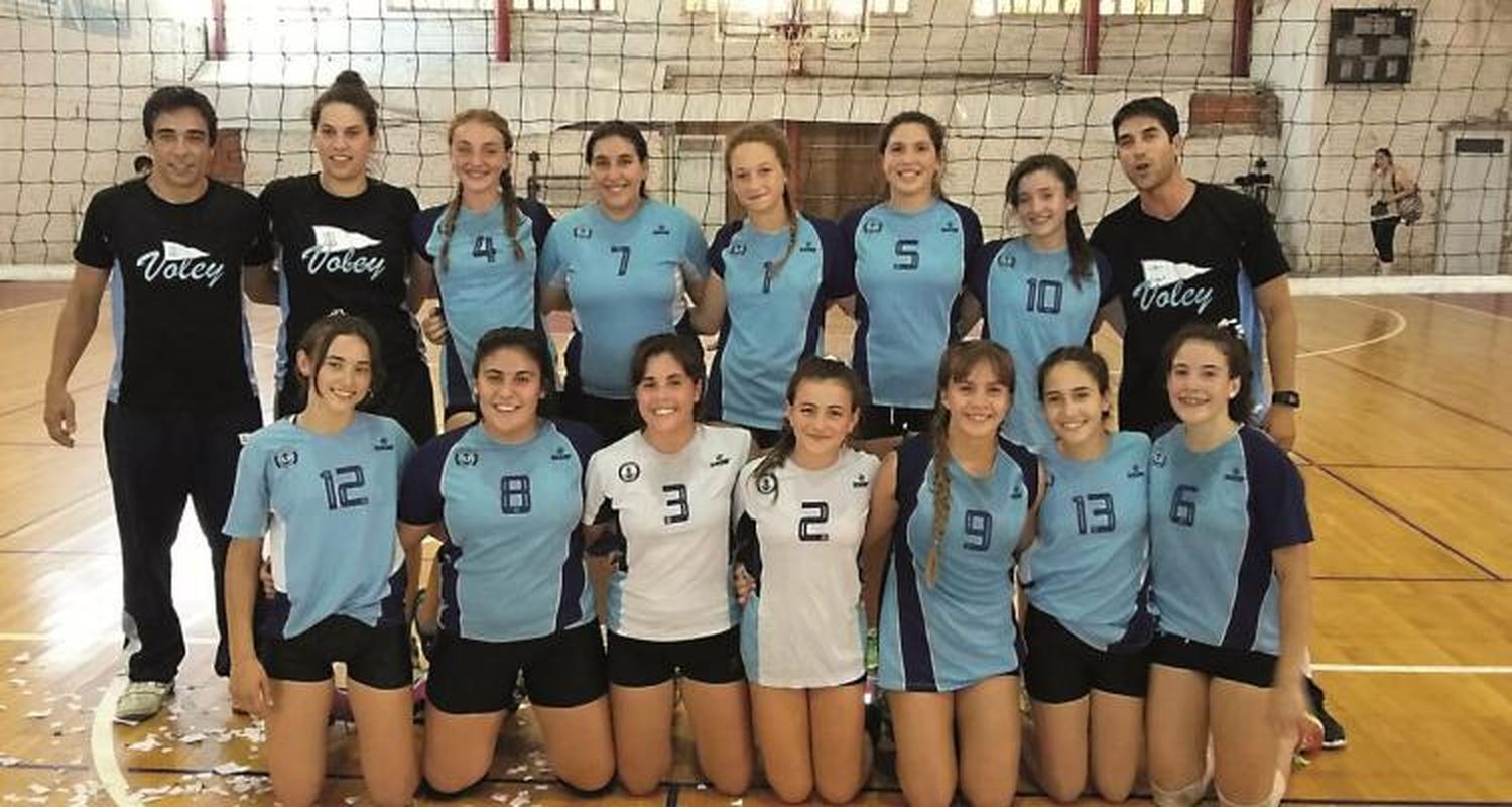 Doble campeonato para el vóley femenino