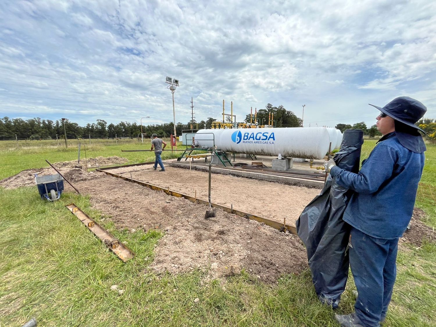 Ya comenzaron las Obras de Gas en Claromecó y Orense
