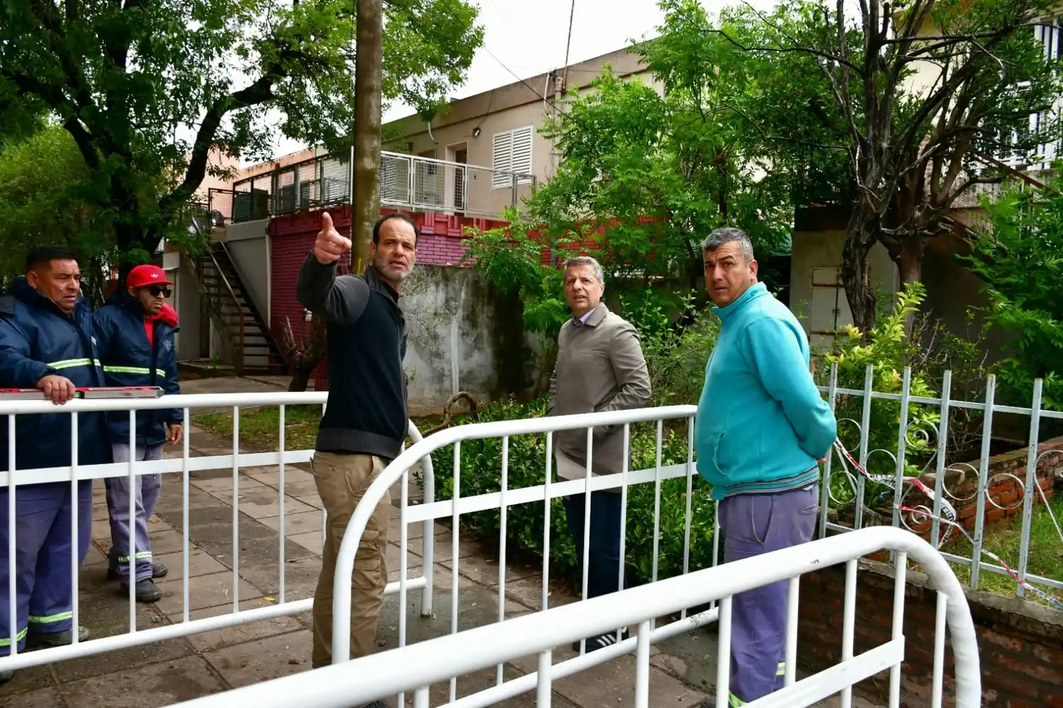 Las obras de infraestructura avanzan en el sector conocido como “las 800 viviendas”.