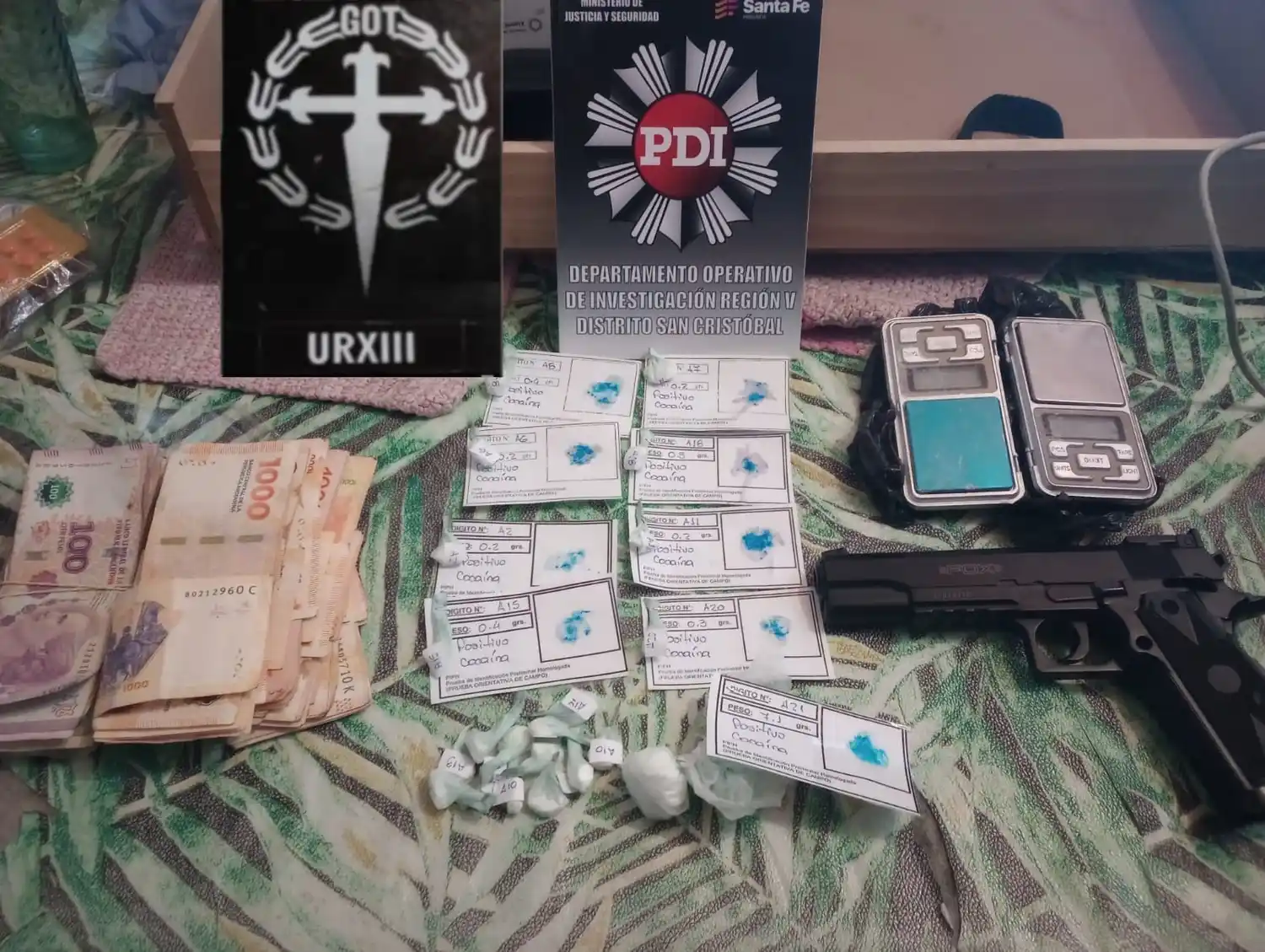 Sunchales: PDI detuvo a dos personas por microtráfico