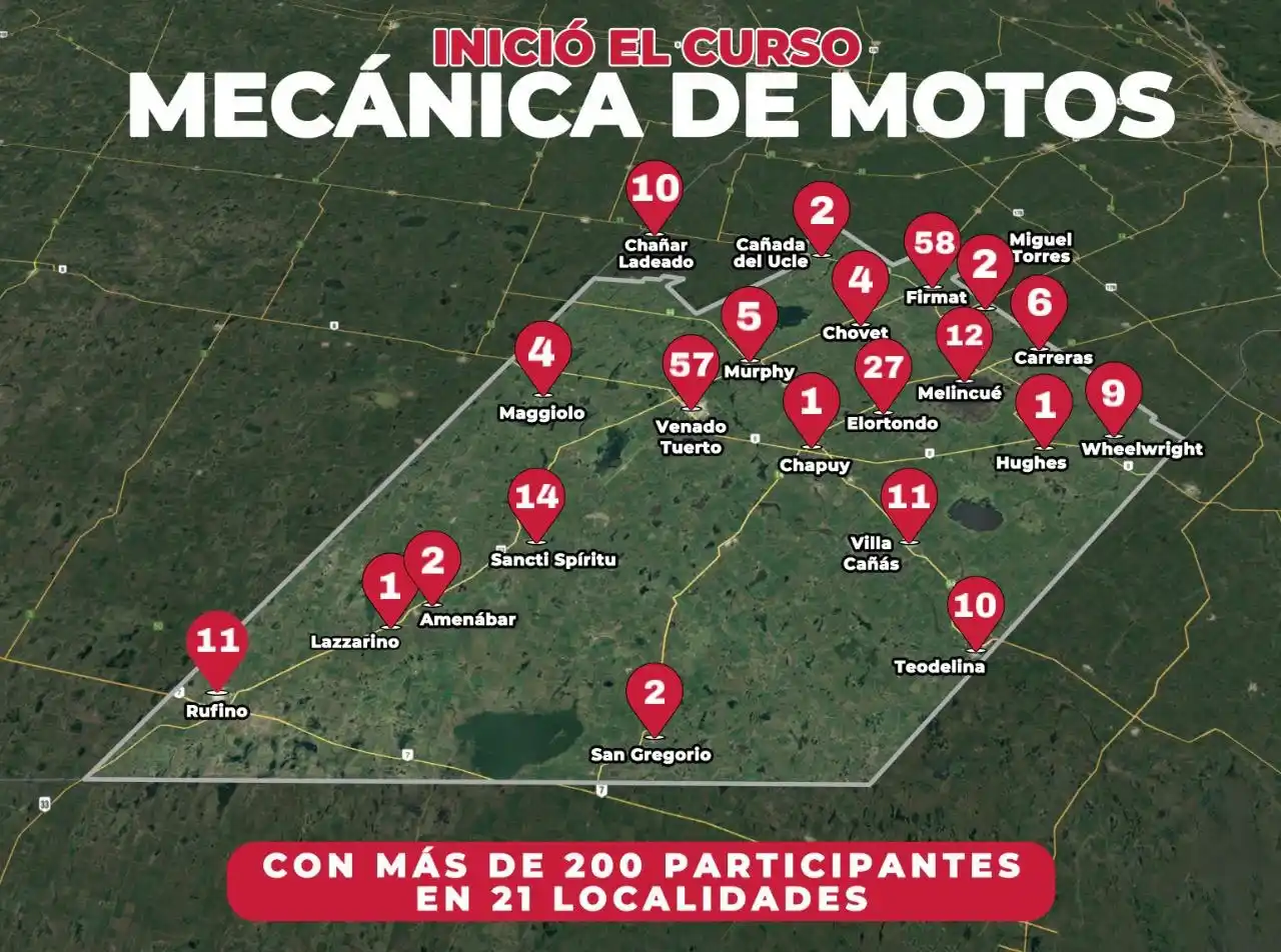 Lisandro Enrico: “Fomentamos la capacitación para el trabajo e iniciamos el primer curso de Mecánica de Motos”