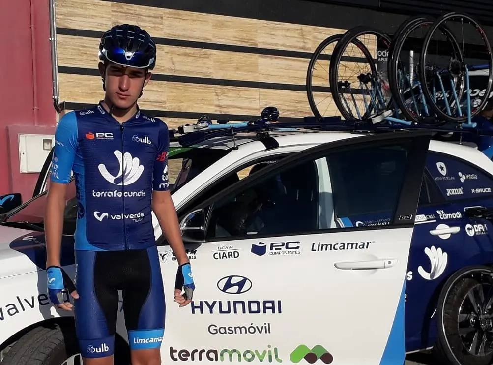 Team Valverde incorporó a Francisco Chipolini a su equipo U23: Cómo es considerado el sampedrino en España