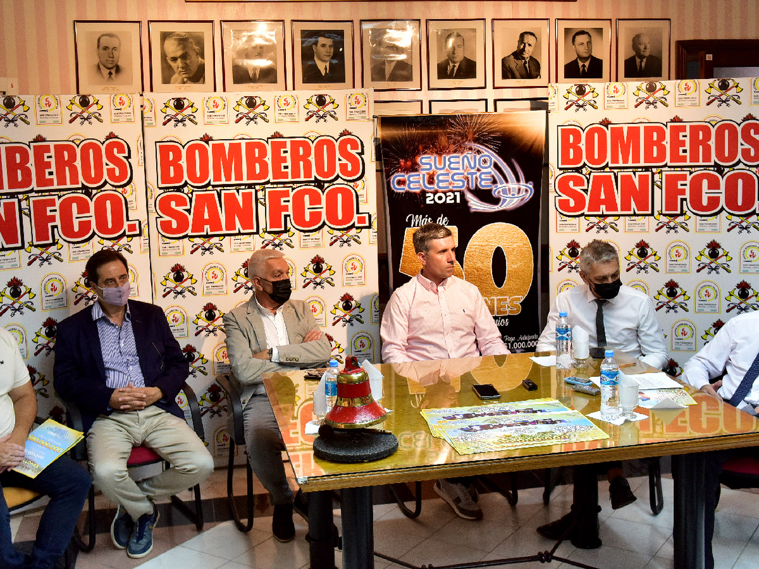 Bomberos comenzará a  vender el bingo “Sueño  Celeste” de Morteros