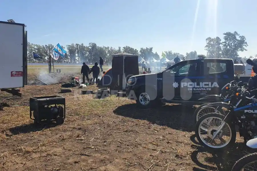 "Me explota el bidón o el tanque del generador, fue como entrar a una bola de fuego", dijo uno de los heridos en el autódromo