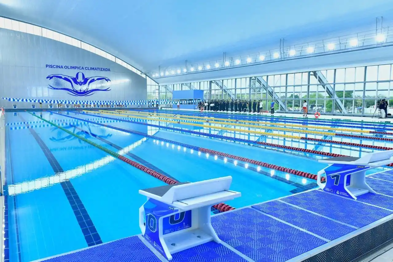 La piscina olímpica de alto rendimiento albergará el 1° Torneo Regional de Natación