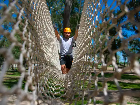 Minuanes Parque Recreativo, aventura en las alturas, arriba al segundo aniversario