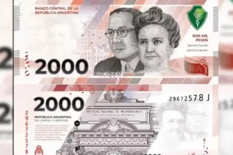 ¿Cuándo comenzarán a circular los billetes de $2.000?