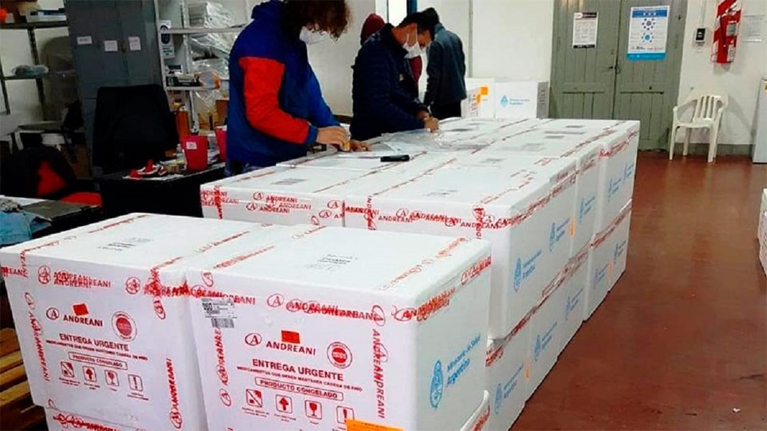 Llegaron a la provincia 12 mil dosis del componente 2 de la vacuna Sputnik