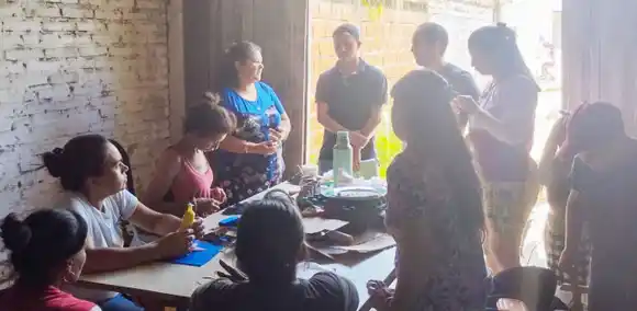 Presencia del programa de Participación Ciudadana en el barrio Islas Malvinas