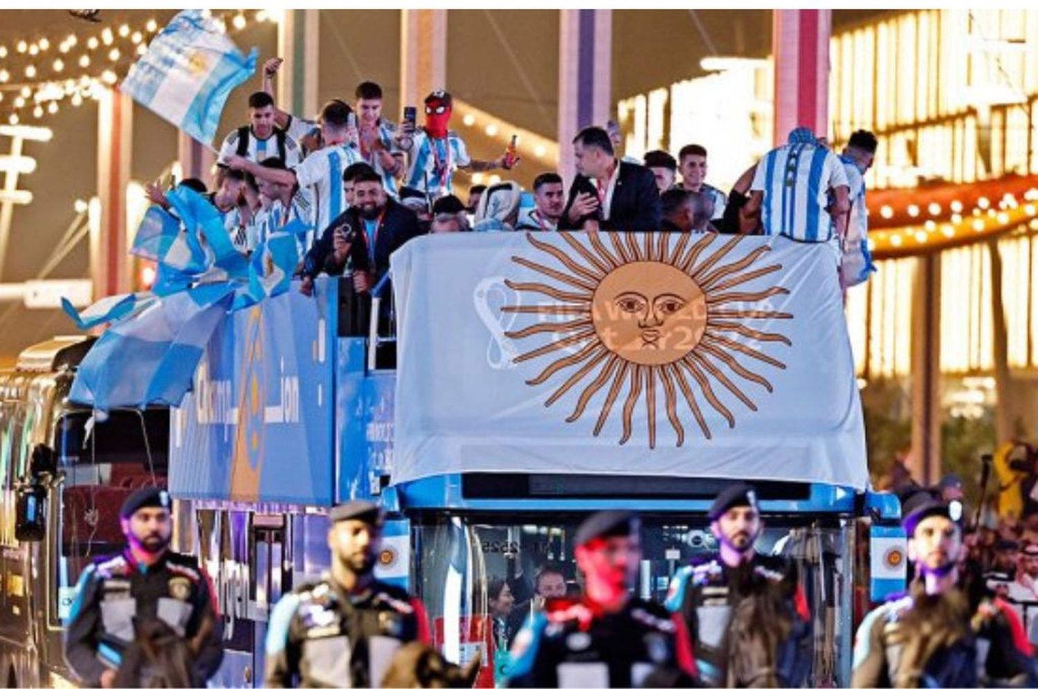 La Selección Argentina festejará el título mundial con los hinchas este martes en el Obelisco