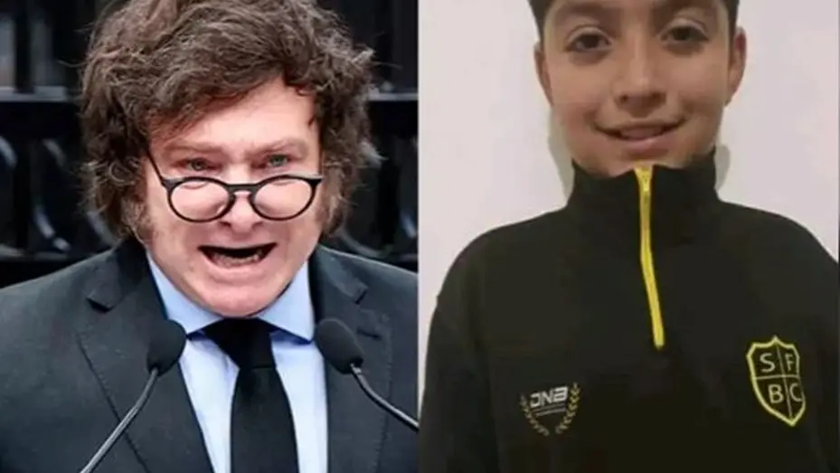 Milei se refirió al crimen del pequeño Bastian en Wilde.