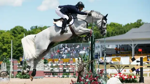 El equipo de salto, obtuvo la medalla de plata y clasificó a los Juegos Olímpicos