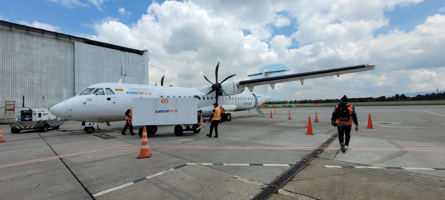 Easyfly inauguró sus vuelos a Tumaco desde Bogotá