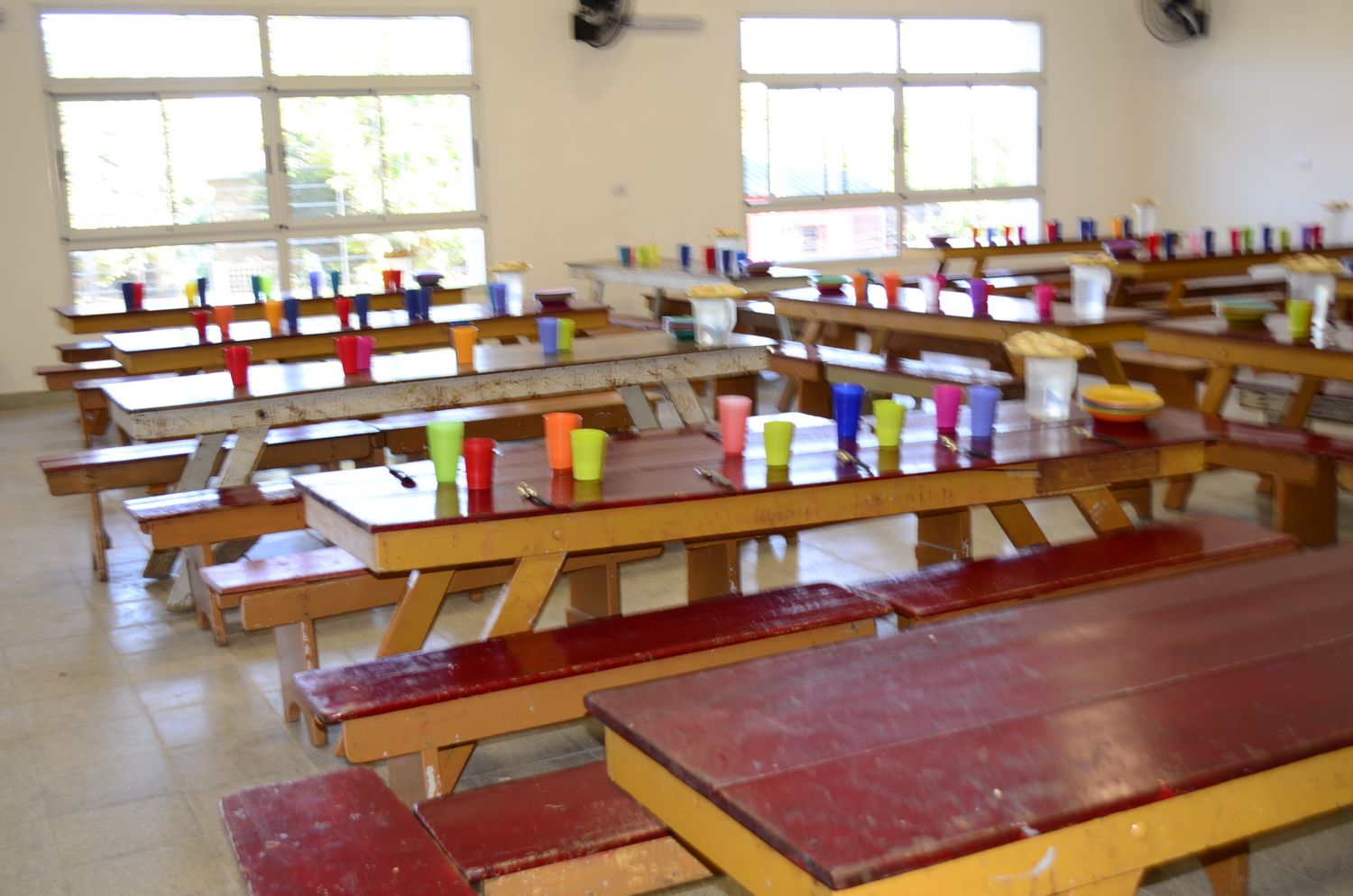 Comedores escolares al límite por recortes que alcanzan al 50 por ciento