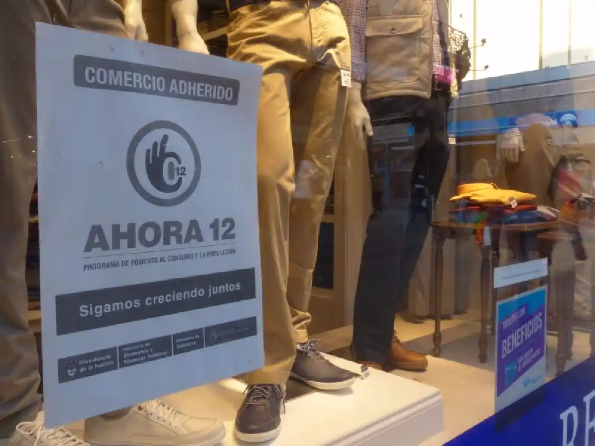 Prorrogan el programa "Ahora 12" hasta junio próximo