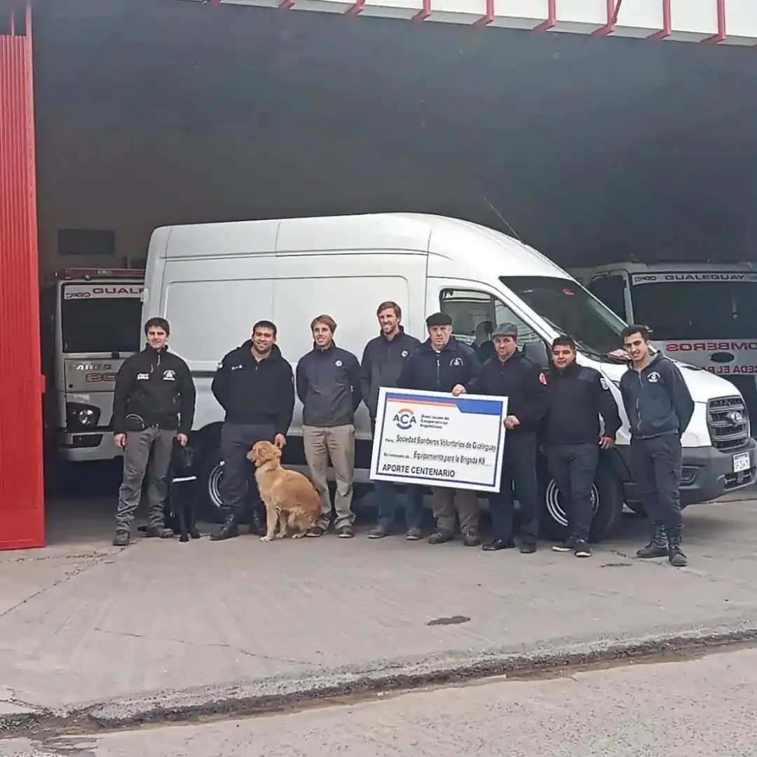 Bomberos Voluntarios recibió una importante donación