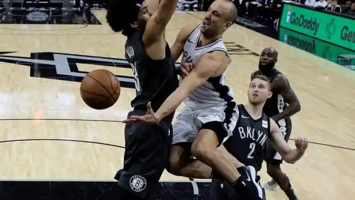 San Antonio volvió a ganar y Manu Ginóbili protagonizó la jugada del partido
