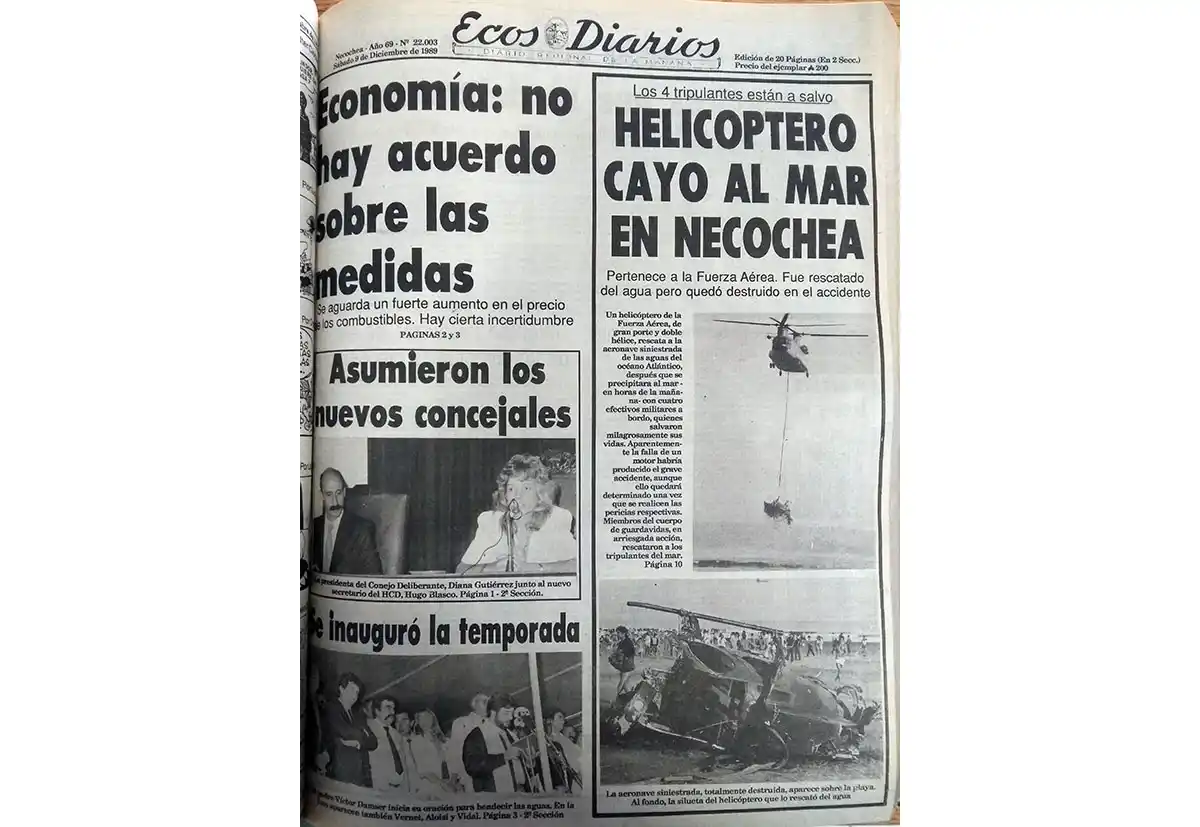 Sábado 9 de diciembre de 1989