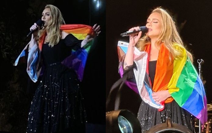 La cantante respondió furiosamente al fan intolerante.