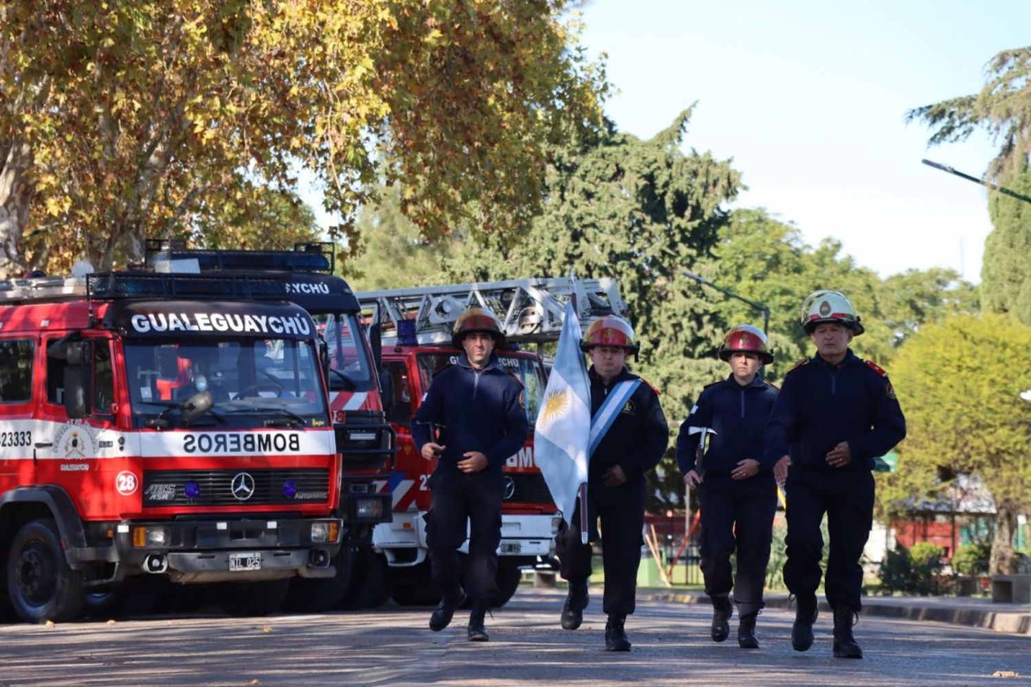 Gualeguaychú homenajeó a los bomberos voluntarios en su día