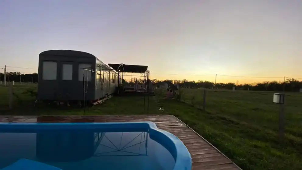 vagón de subte en una casa de fin de semana: - 6