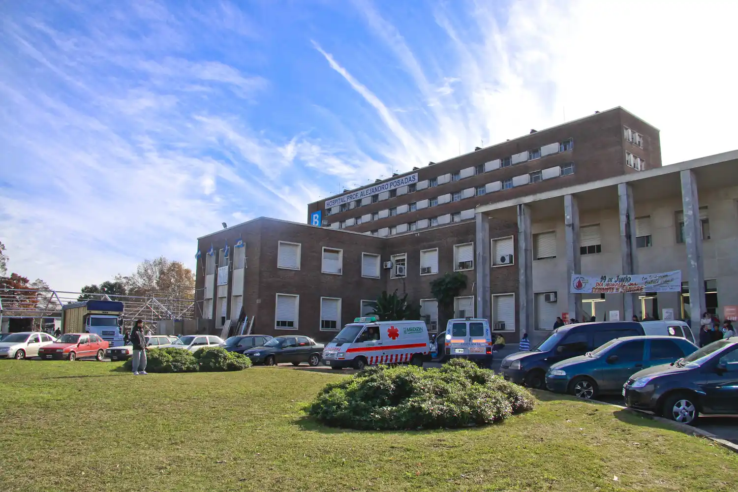 Paro por 48 horas en el Hospital Posadas de El Palomar