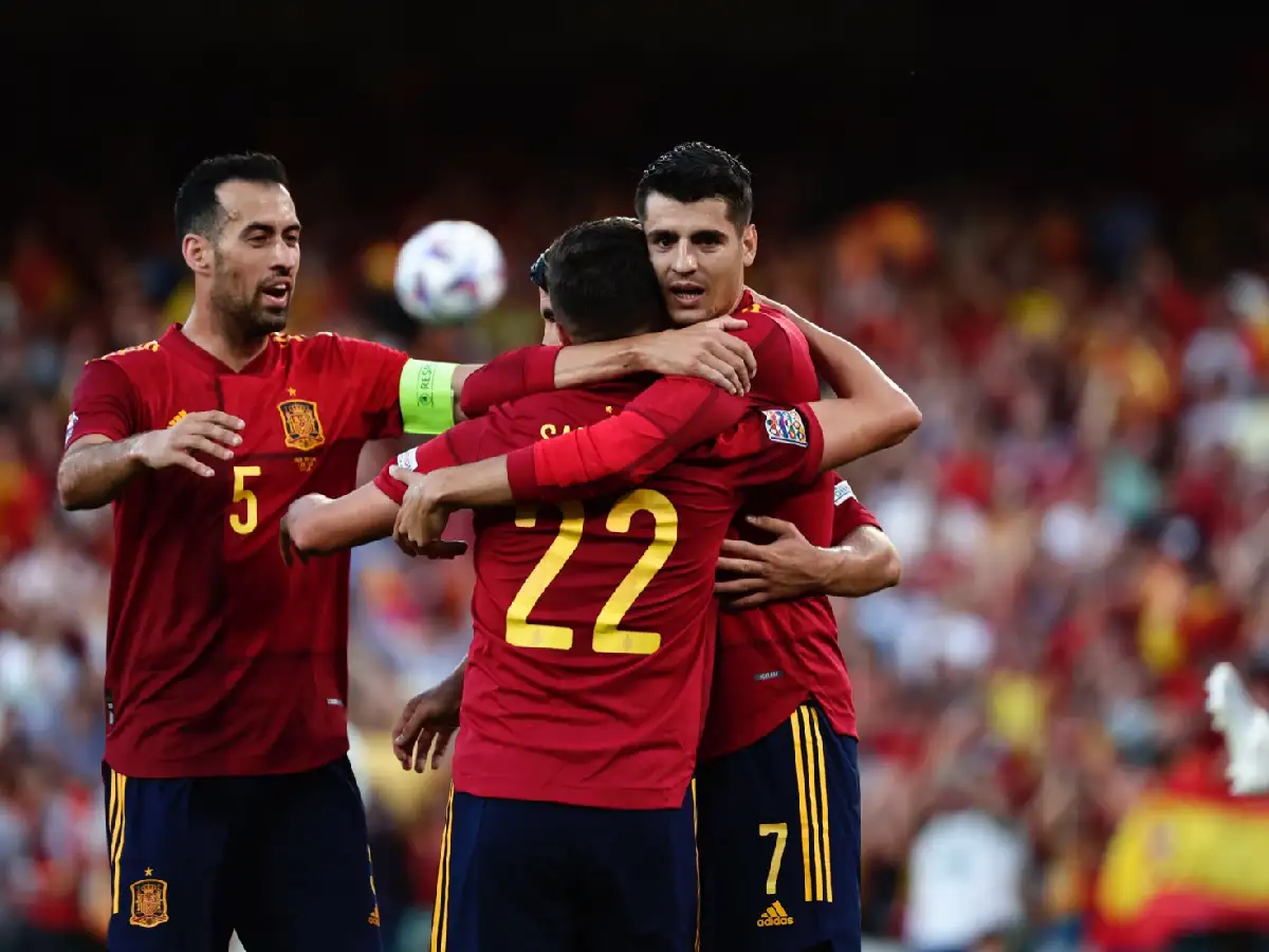 España y Portugal igualaron en Sevilla
