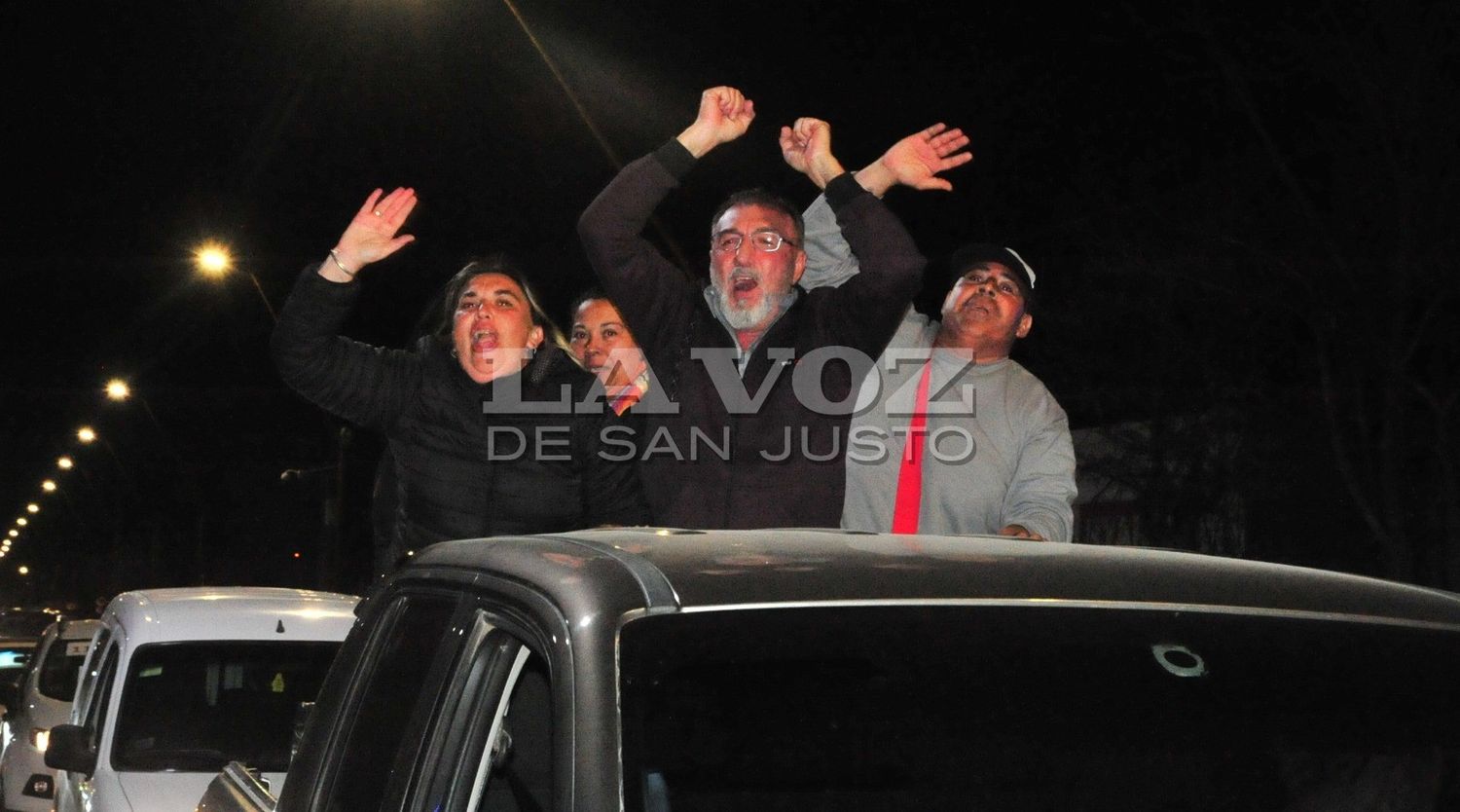 Martínez celebró en Frontera.