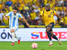 Sin Messi, Argentina perdió 1-0 ante Ecuador por la última fecha de las Eliminatorias