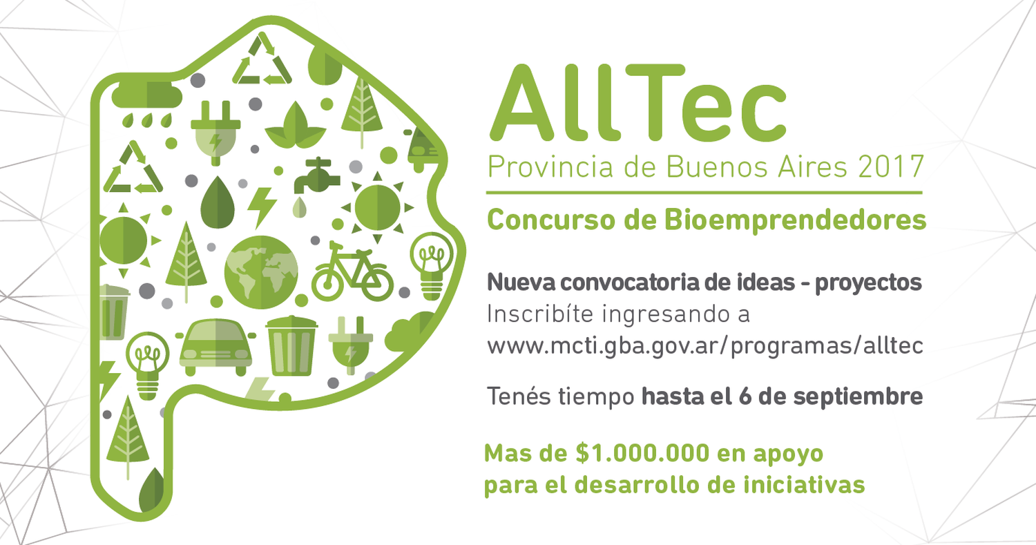 El gobierno bonaerense premiará a bioemprendedores con más de un millón de pesos