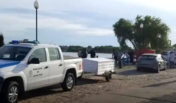 Encontraron un cuerpo sin vida en el río Gualeguaychú