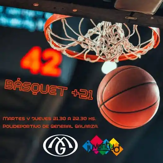 Se viene el básquet a General Galarza