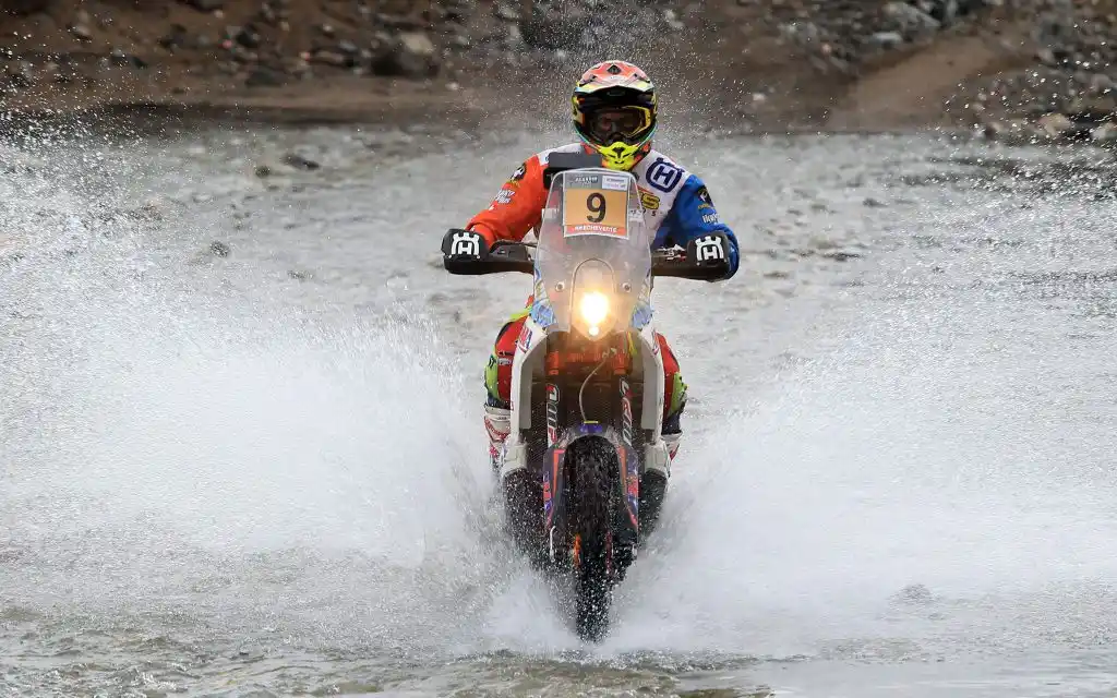 Echeveste está séptimo en el South American Rally Race
