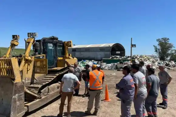 El municipio continúa optimizando el uso del relleno sanitario