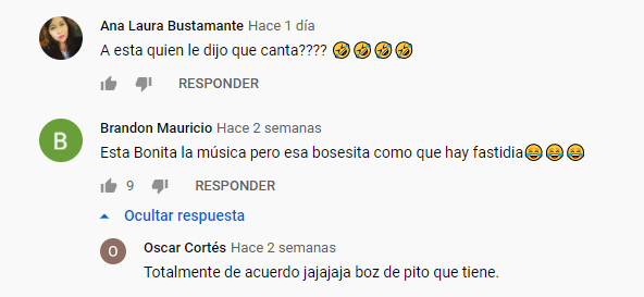 Los detractores de Marjorie de Sousa no se cansan de señalarle lo que no les gusta. Foto: YouTube