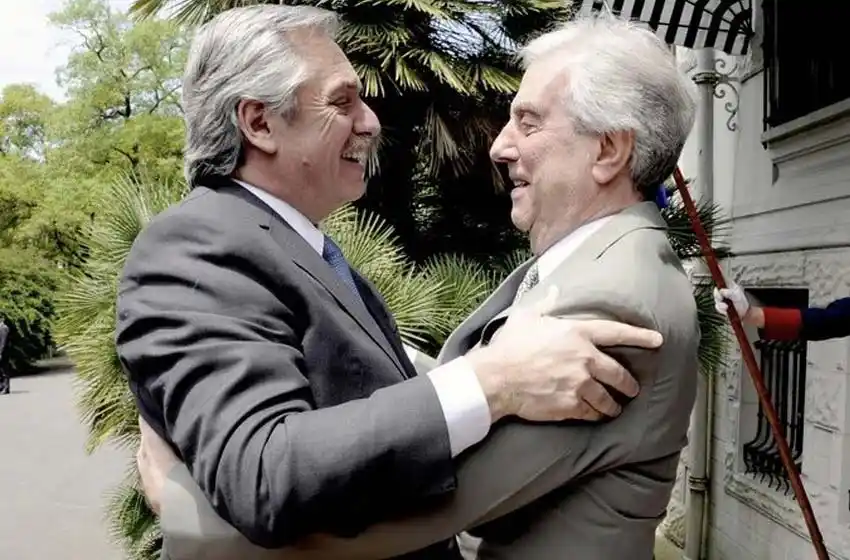La despedida de Alberto Fernández a Tabaré Vazquez: «Me sumo al pesar del pueblo que hoy llora»