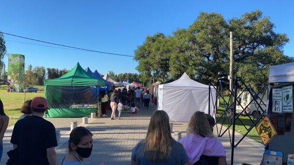 Con mucho público, comenzó la Feria de Emprendedores en el pasaje Agenor Almada