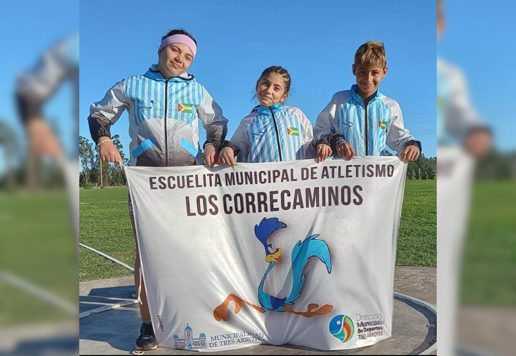 Los Mini Correcaminos hicieron podios en Lobería