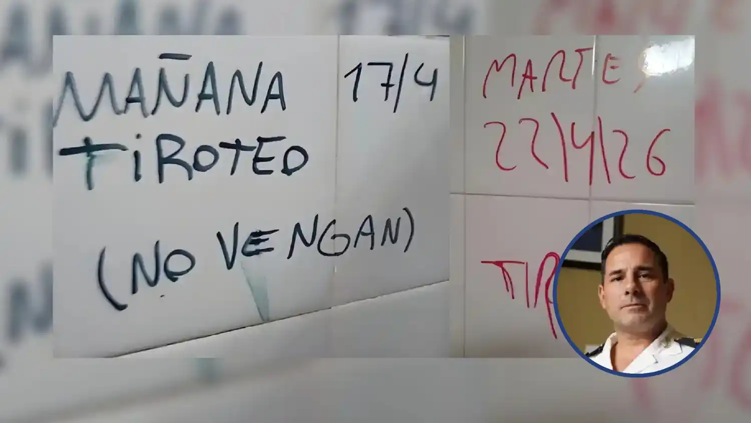 El comisario inspector Pablo Nieto advirtió sobre el impacto de las falsas amenazas en los colegios.