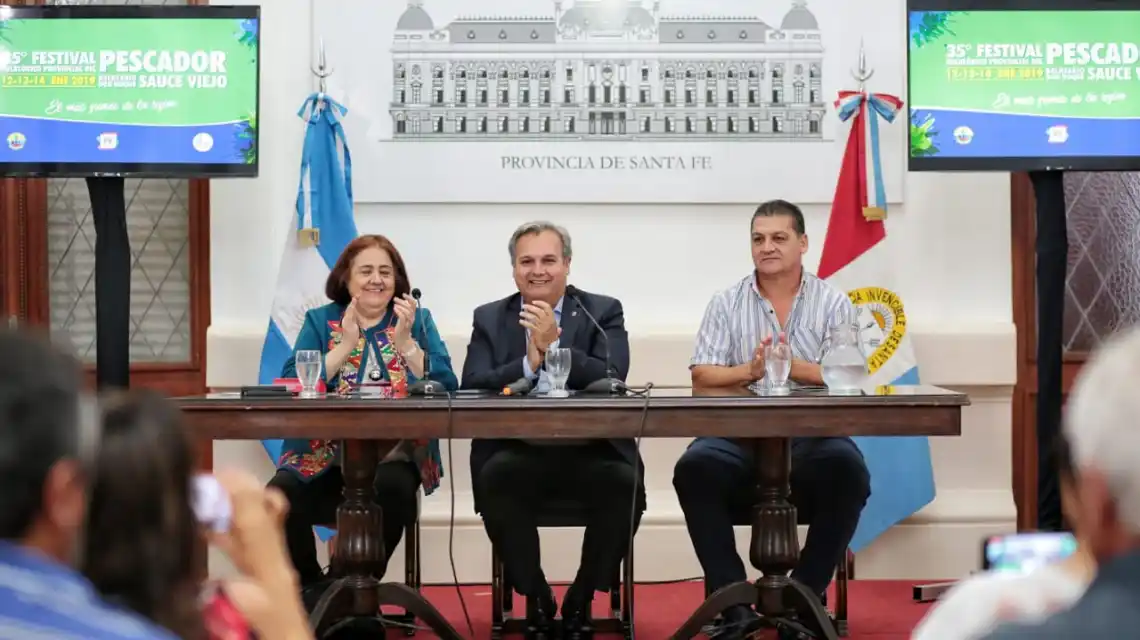 Presentaron la 35ª edición del Festival Folclórico Provincial del Pescador