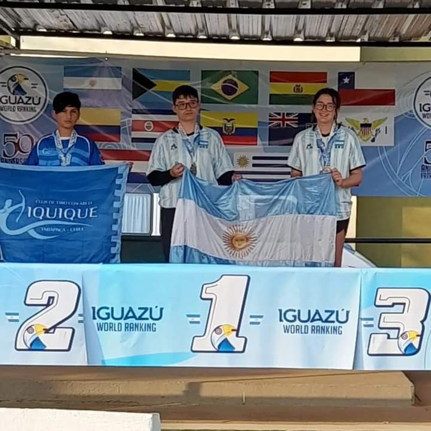 El gualeguaychuense Carlos Della Penna ganó la medalla de oro en el World Ranking Event de Puerto Iguazú