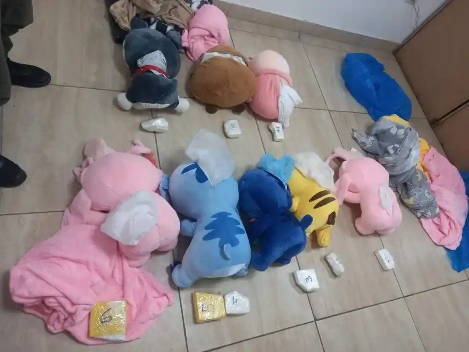Detectan peluches con cocaína en un tour de compras en Tucumán