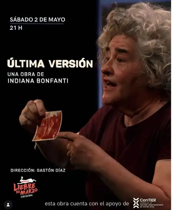 Última función en Gualeguay antes de Barcelona: “Última versión” se despide rumbo al ciclo LATITUDS