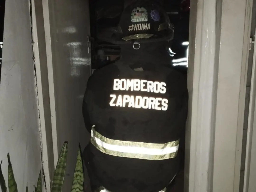 Se incendió una vivienda en la zona sur de Rosario poco antes de que inicie el 2026