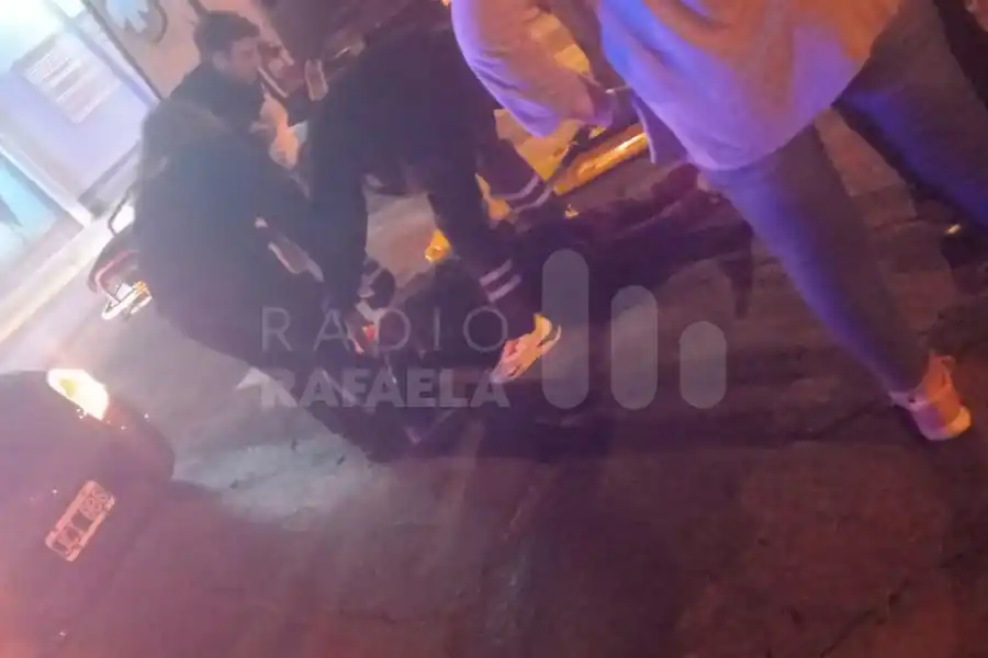 Un ciclista terminó hospitalizado tras sufrir un accidente por Av. Ernesto Salva