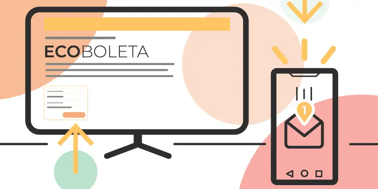 La ecoboleta es para quienes quieran recibirla por correo electrónico y pagar por medios electrónicos